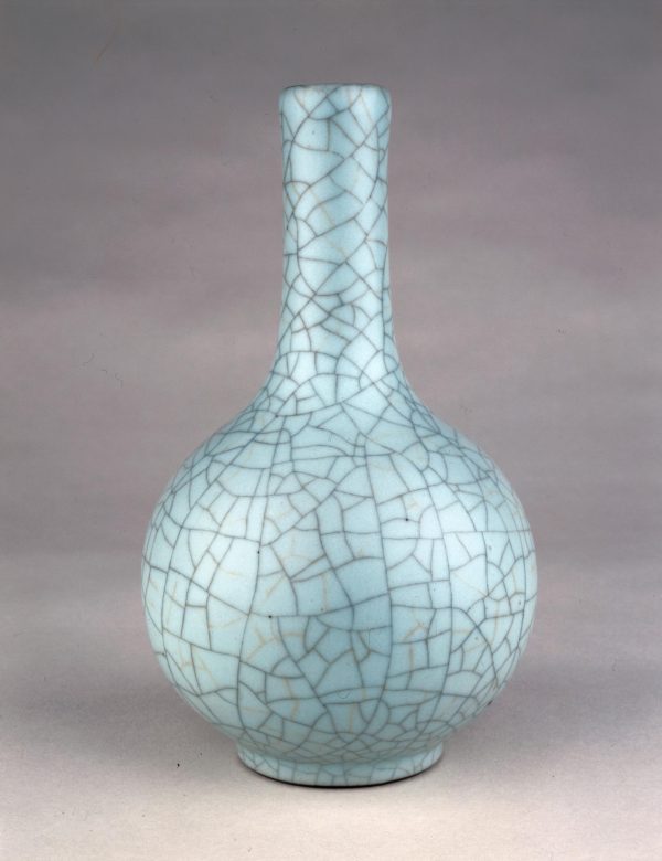 Qing Dynasty Stoneware Vase